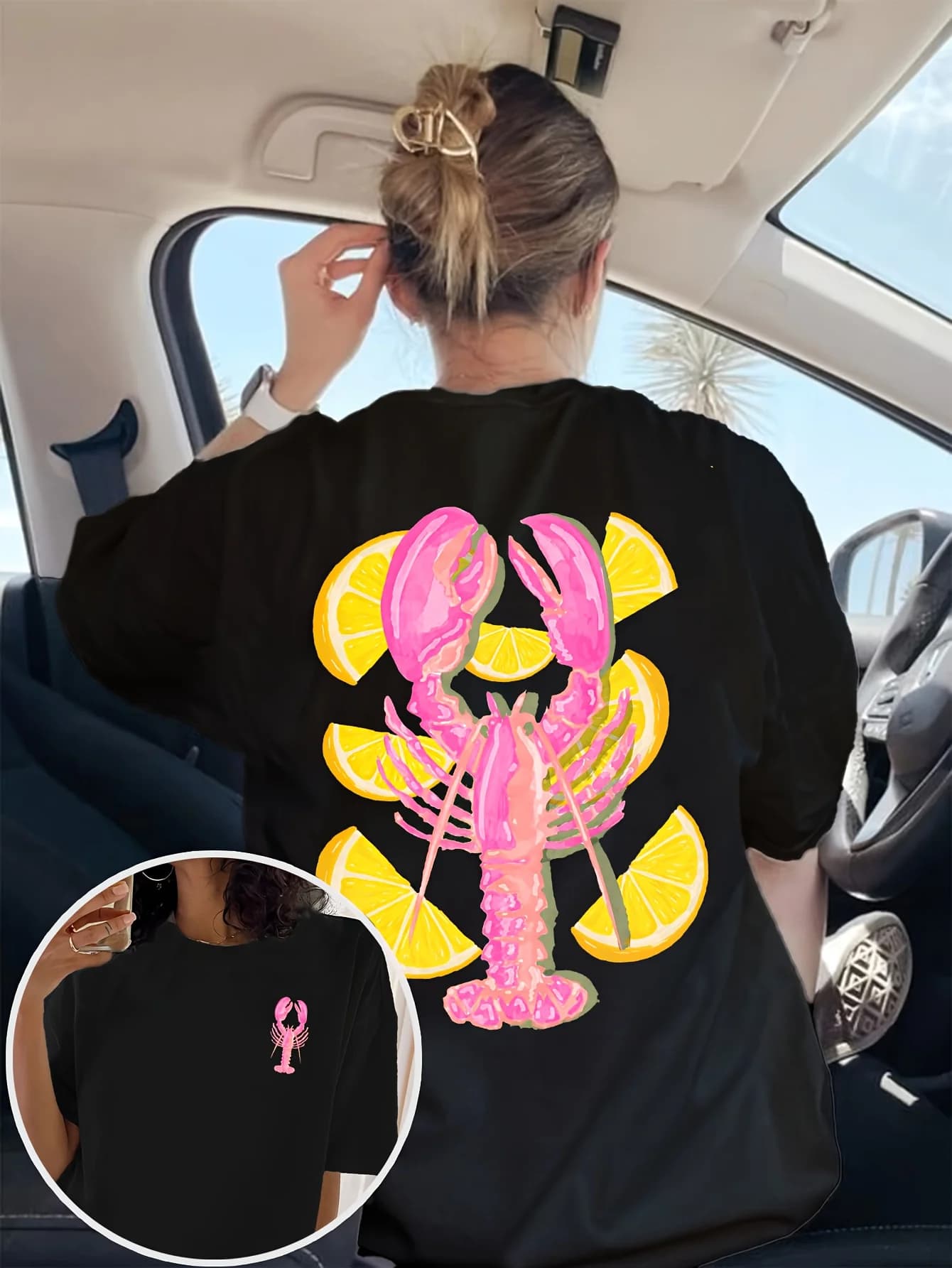 T-shirt à manches courtes pour femmes