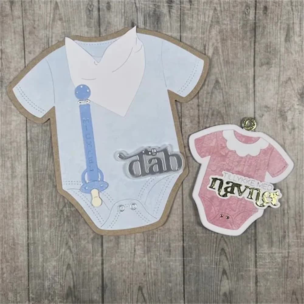 DAN Dies Til & Fra Matrices de découpe en métal pour artisanat, tampons, scrapbooking DIY, gaufrage fait main, matrices de découpe pour écriture cursive Bryllup, loisirs créatifs