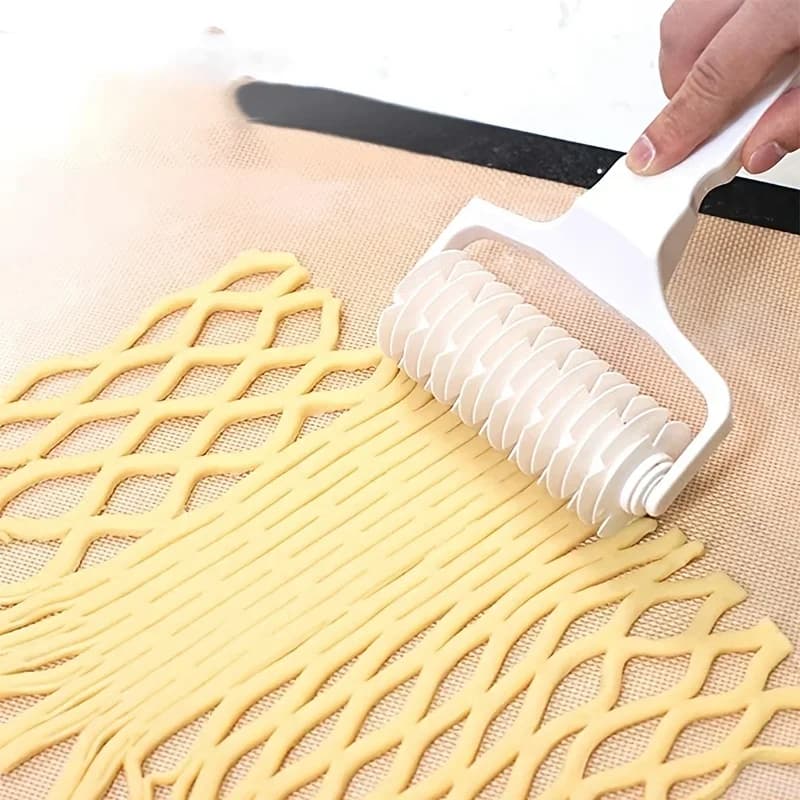 1 pièce, coupe-rouleau de treillis de pâtisserie, rouleau de coupe de pâte à tarte, outils de cuisine à domicile, outils de cuisson