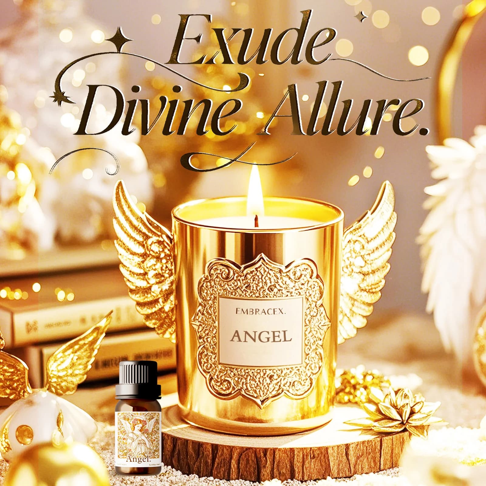 Huiles essentielles Angel de 10ml, parfum longue durée pour l'aromathérapie, relaxation, cadeaux de vacances pour amis