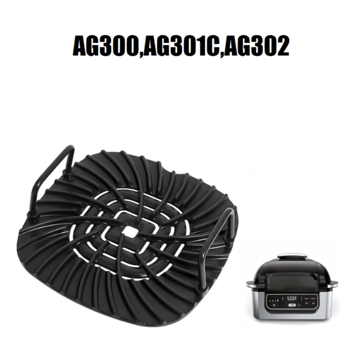 Mir de friteuse à air T1 pour four, filet de friteuse, outil de cuisine, Ninja Foodi AG301, AG300, AG400, AG302, 5 en 1