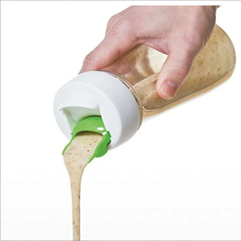 Bouteille d'arrête en spirale pour salade verte