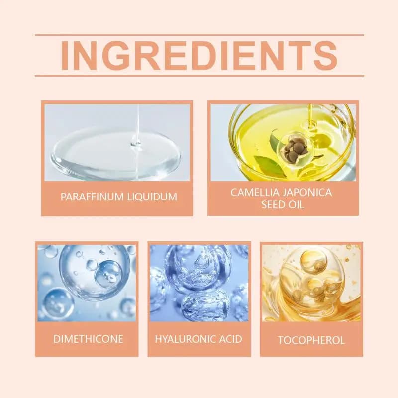 Huile capillaire Hoegoa, soin doux pour nourrir le cuir chevelu, hydrater, réparer les cheveux secs, hydrater, lisser, nourrir, soin capillaire quotidien, huile essentielle