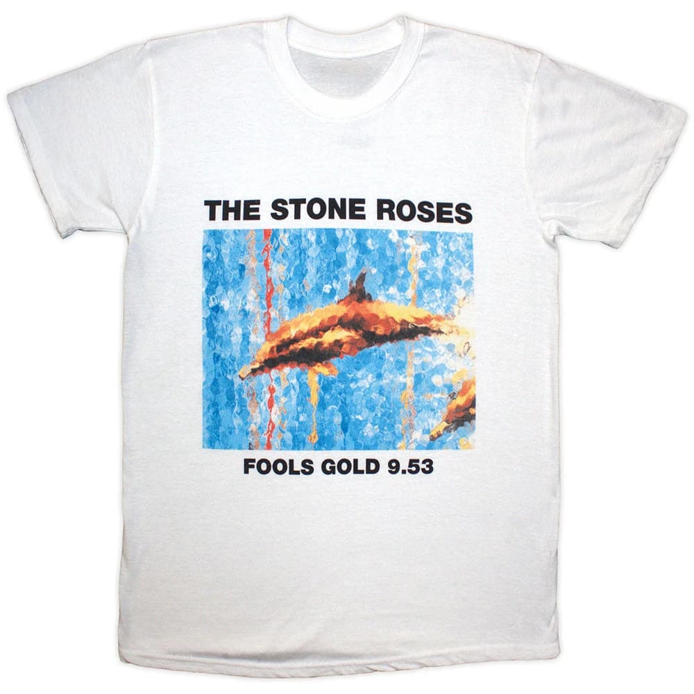 T-Shirt du groupe The Stone Roses, en coton, avec image graphique, pour hommes et femmes, Streetwear d'été, 2016