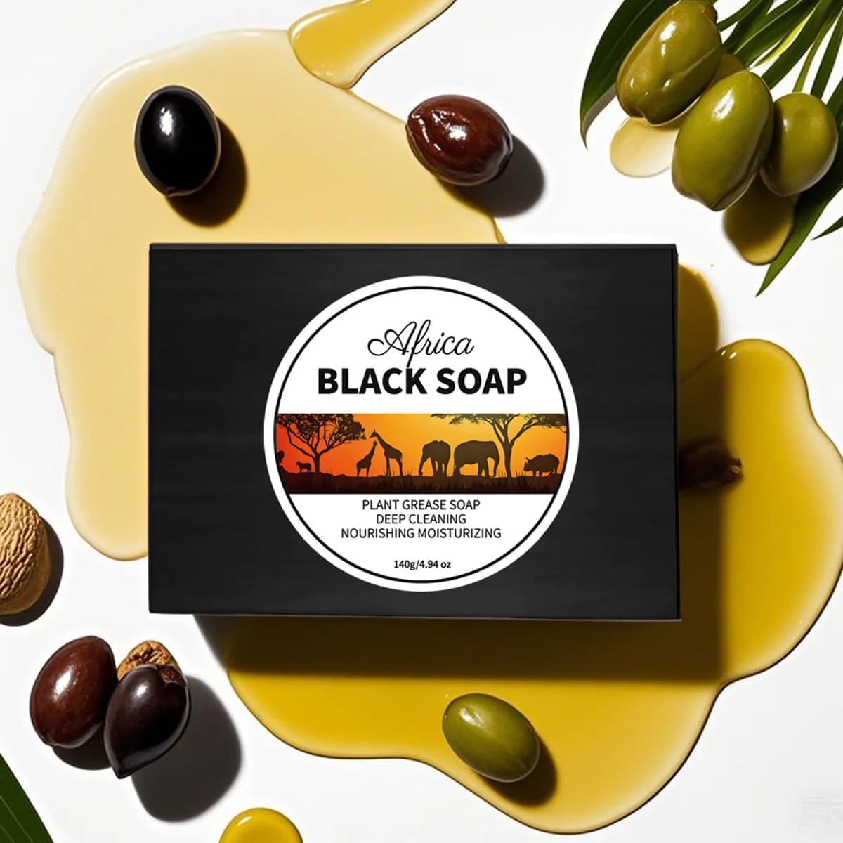 Savon noir africain biologique