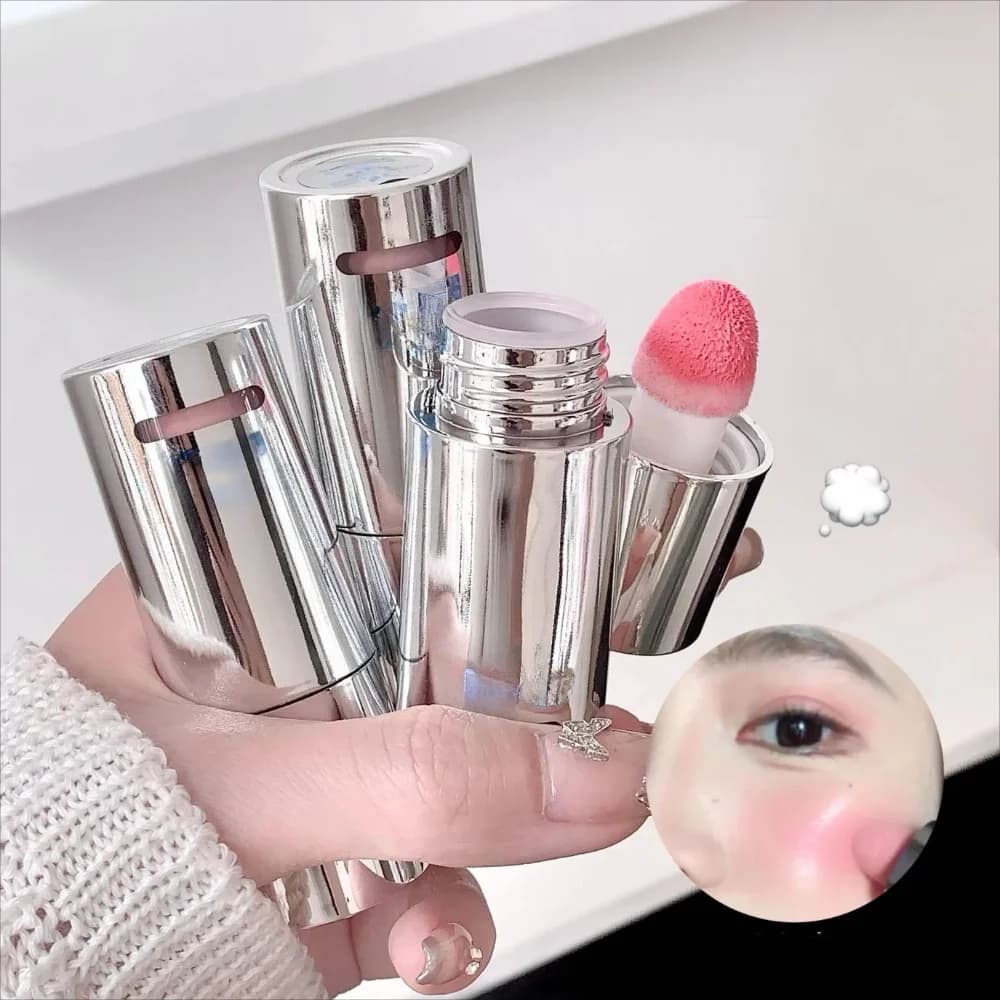 Vitality Blush liquide et teinte pour les lèvres – Brillant d'eau hydratant, longue durée, mélange facile, multi-usage pour les lèvres et les joues, unisexe