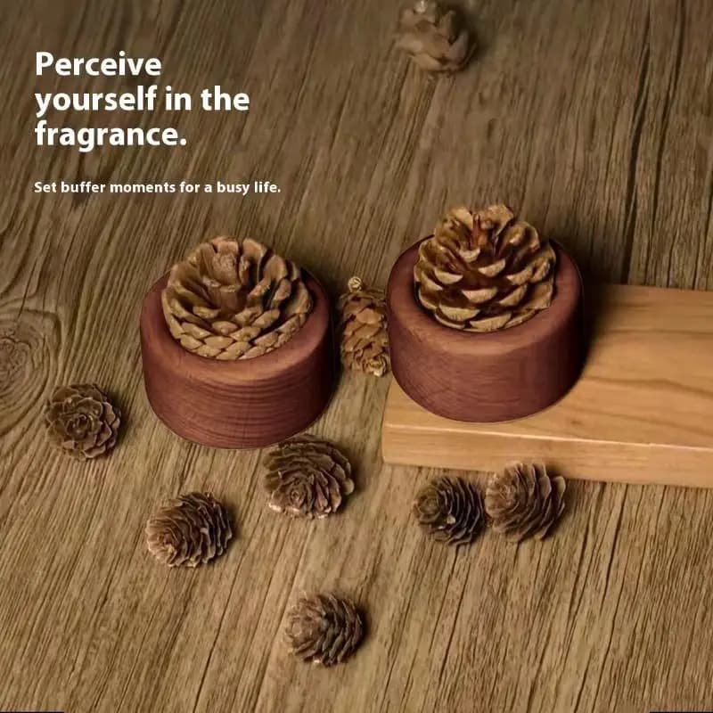 Diffuseur de parfum naturel de conception sphérique