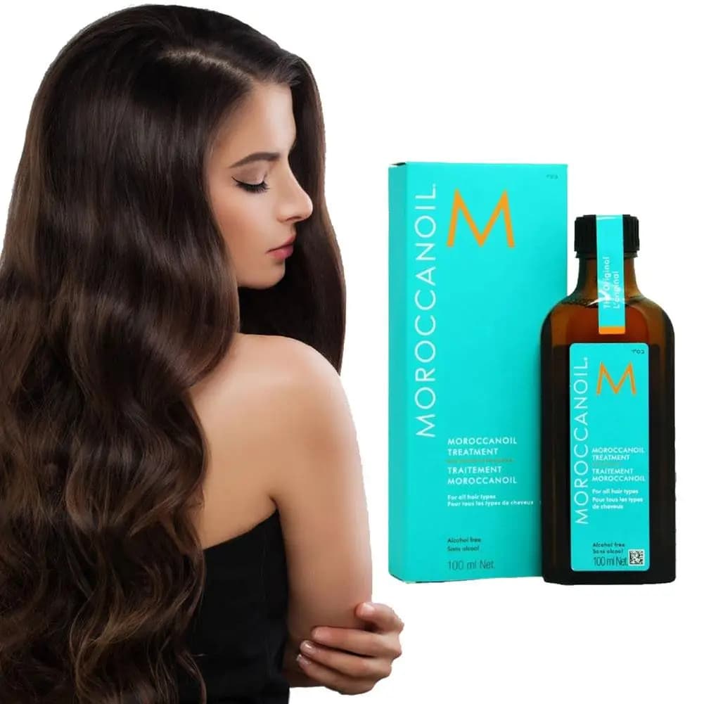 Traitement à l'huile essentielle pour cheveux du Maroc