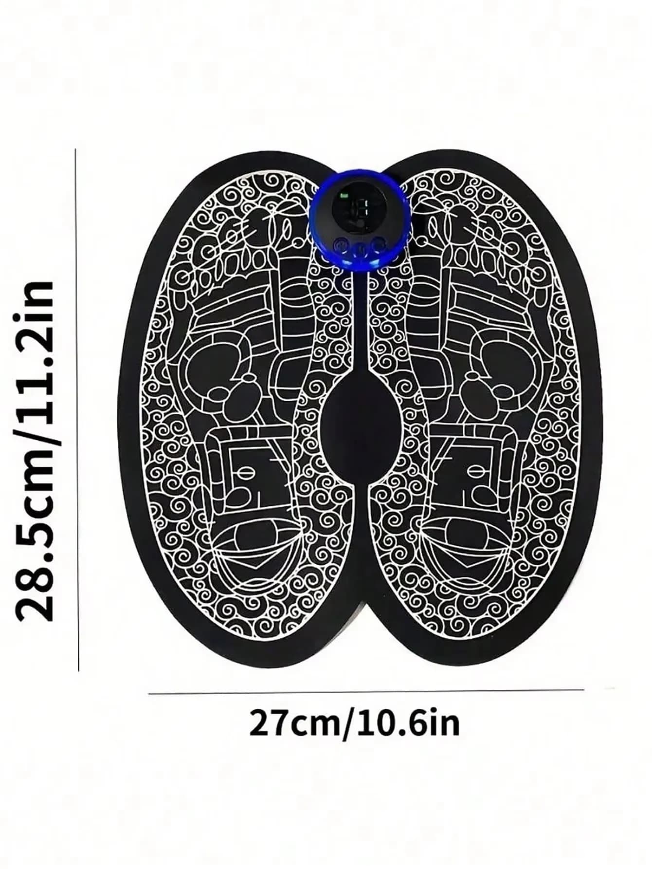 Masseur de pieds électrique rechargeable – Améliore la circulation sanguine et déteste les muscles
