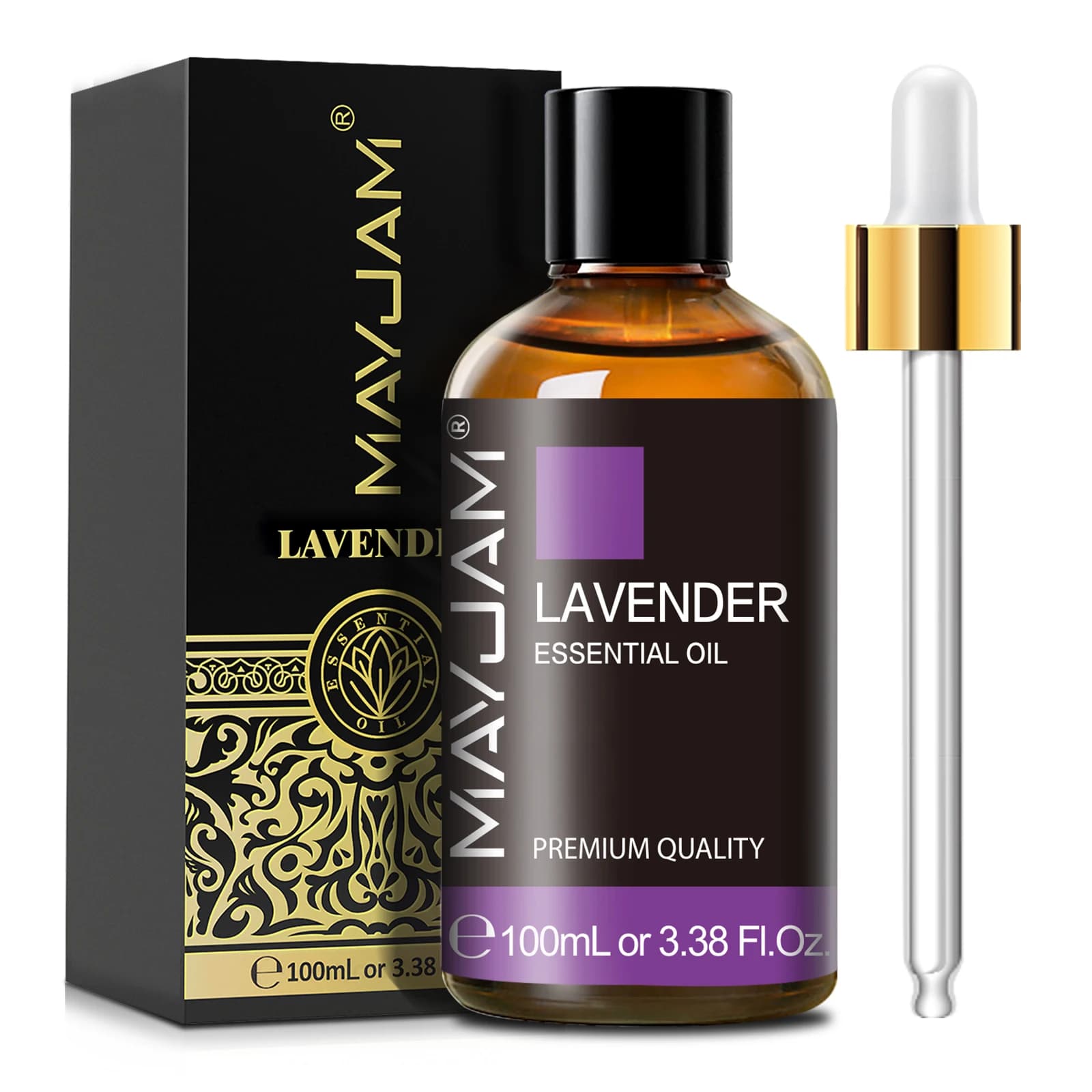 MAYJAM 3.38fl.oz huile essentielle pour diffuseurs de roseaux Orange douce lavande jasmin Eucalyptus vanille bois de santal Rose huile de parfum