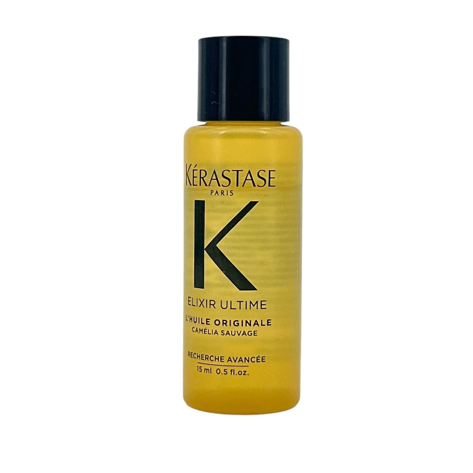 Kerastase Elixir Ultime huile capillaire camélia 15 ml, sérum capillaire original pour femmes/hommes, traitement de soin capillaire