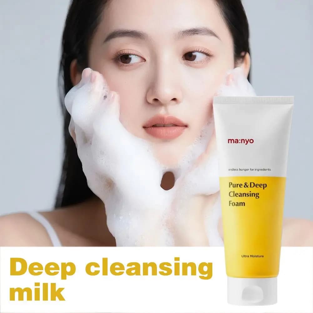 Manyo mousse nettoyante en profondeur 200ml