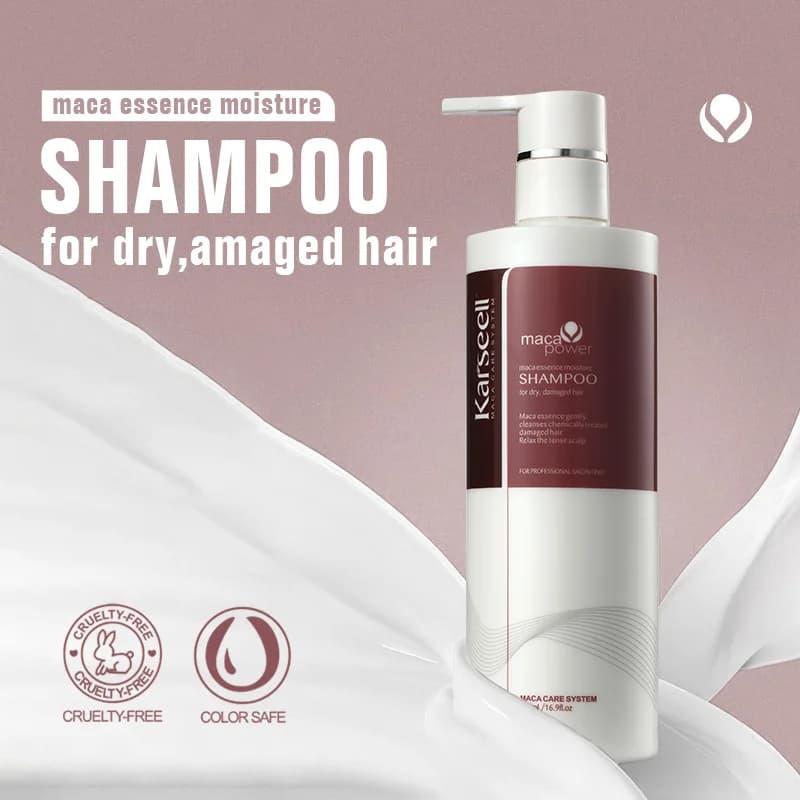 Karseell 500 ml shampooing à l'huile d'argan extrait de plantes