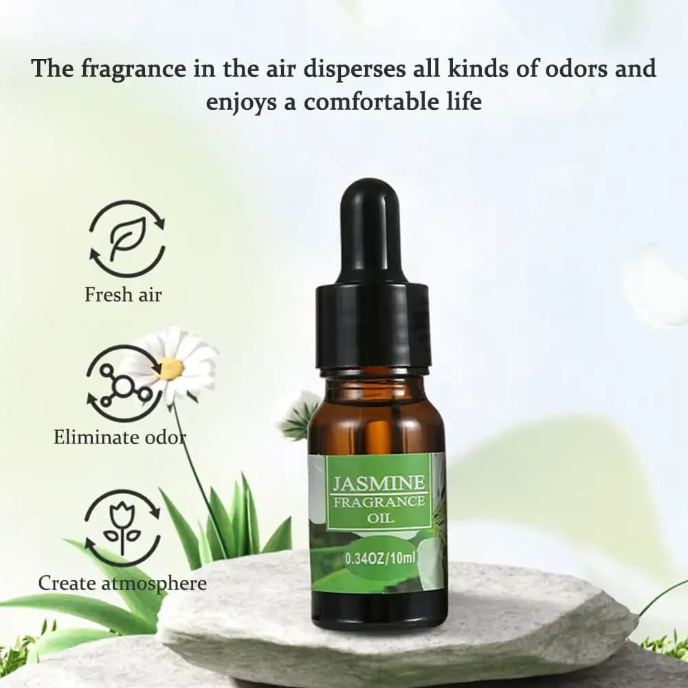 Huile essentielle de plante naturelle pour voiture, désodorisant, diffuseur, humidificateur, parfum de recharge, accessoires automobiles, 10ml