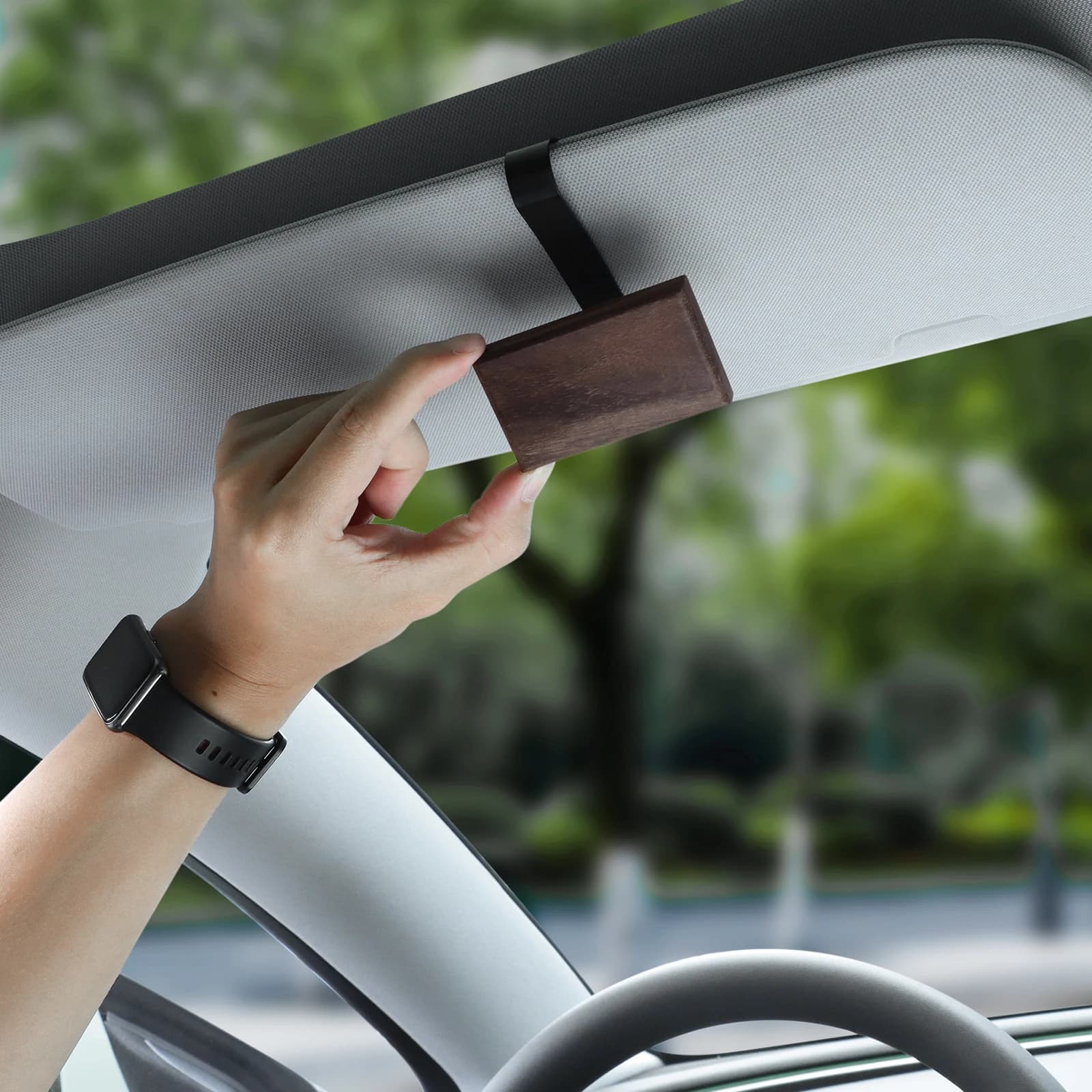 Désodorisant de voiture, petit diffuseur en bois, bloc de bois, recharge d'aromathérapie, odeur intérieure, éliminateur d'odeurs, accessoires cadeau