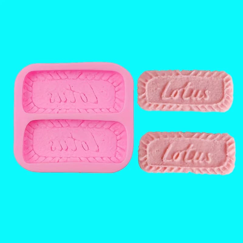 1 pièce, biscuit au caramel, gâteau feuilleté, biscuit en tranches, biscuits, chocolat, moule en silicone