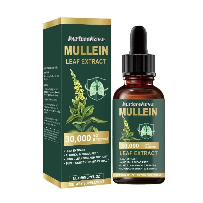 Gouttes de molène (Verbascum) les plus vendues – Formule douce et apaisante pour soulager la toux et les inconforts de la gorge
