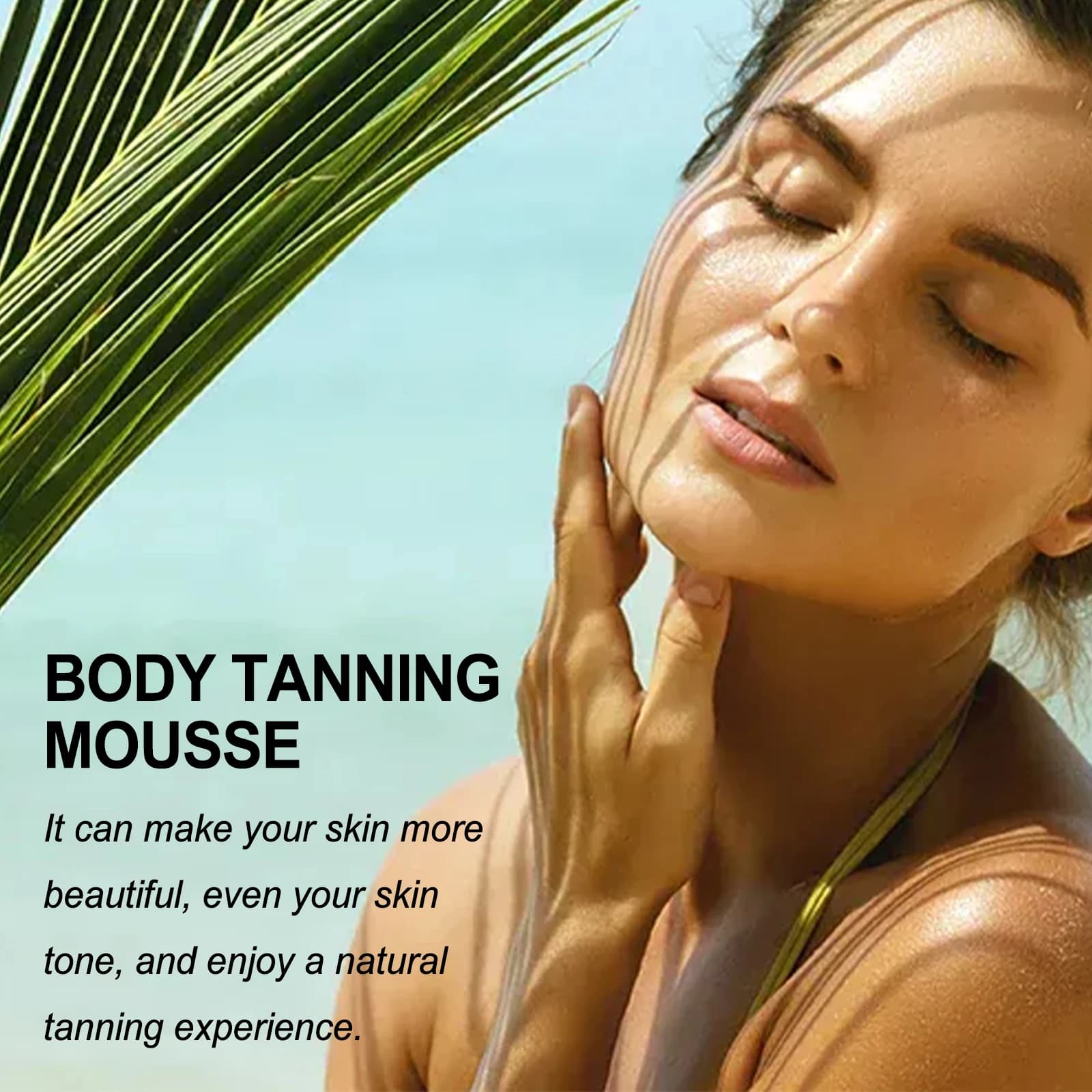 Mousse d'accélérateur de bronzage