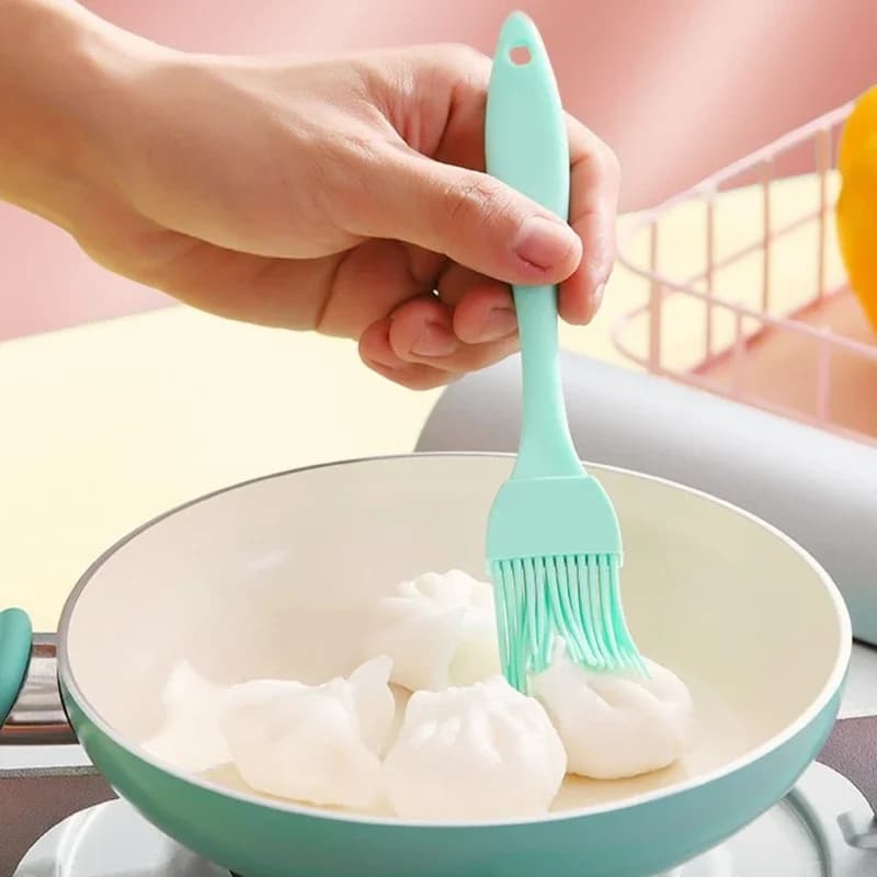 Brosse à huile en Silicone de qualité alimentaire