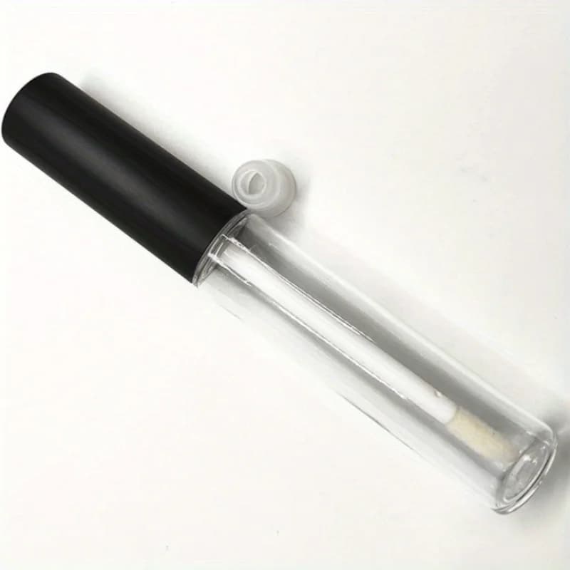 Lot de 3 tubes de mascara vides de 10 ml avec brosse à mascara, flacon distributeur universel pour huile de ricin avec 3 entonnoirs, 3 pipettes