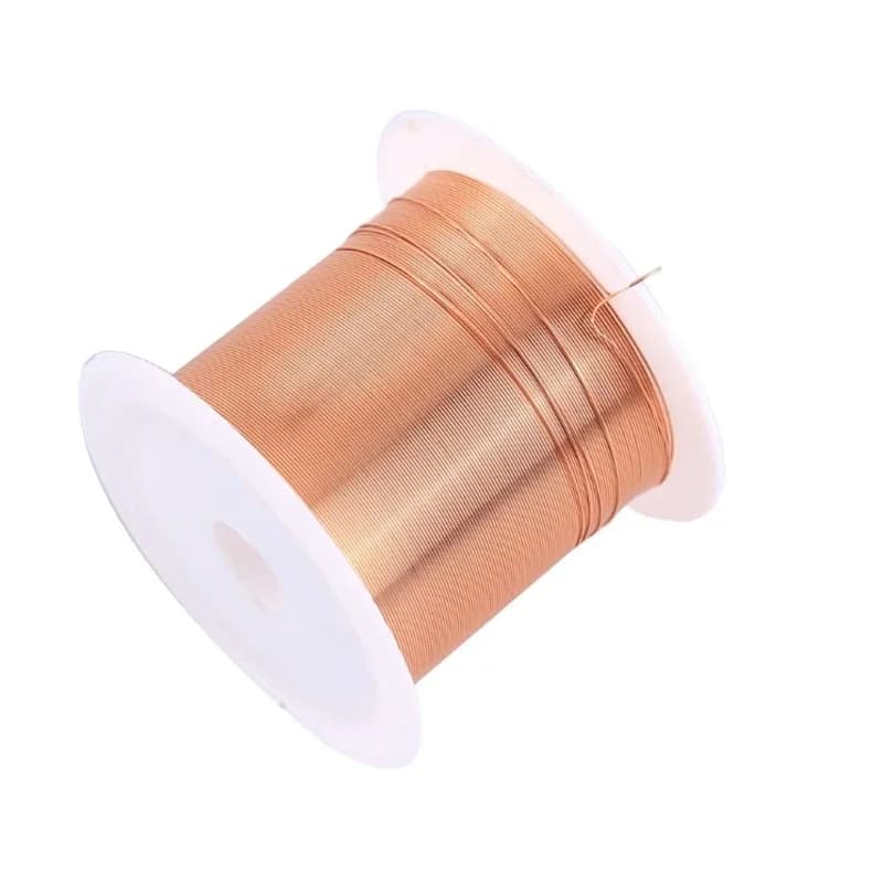 1 rouleau-3 rouleaux fil de laque de cuivre 0.06mm -1.2mm câble fil de cuivre fil magnétique émaillé fil d'enroulement de cuivre bobine fil de cuivre