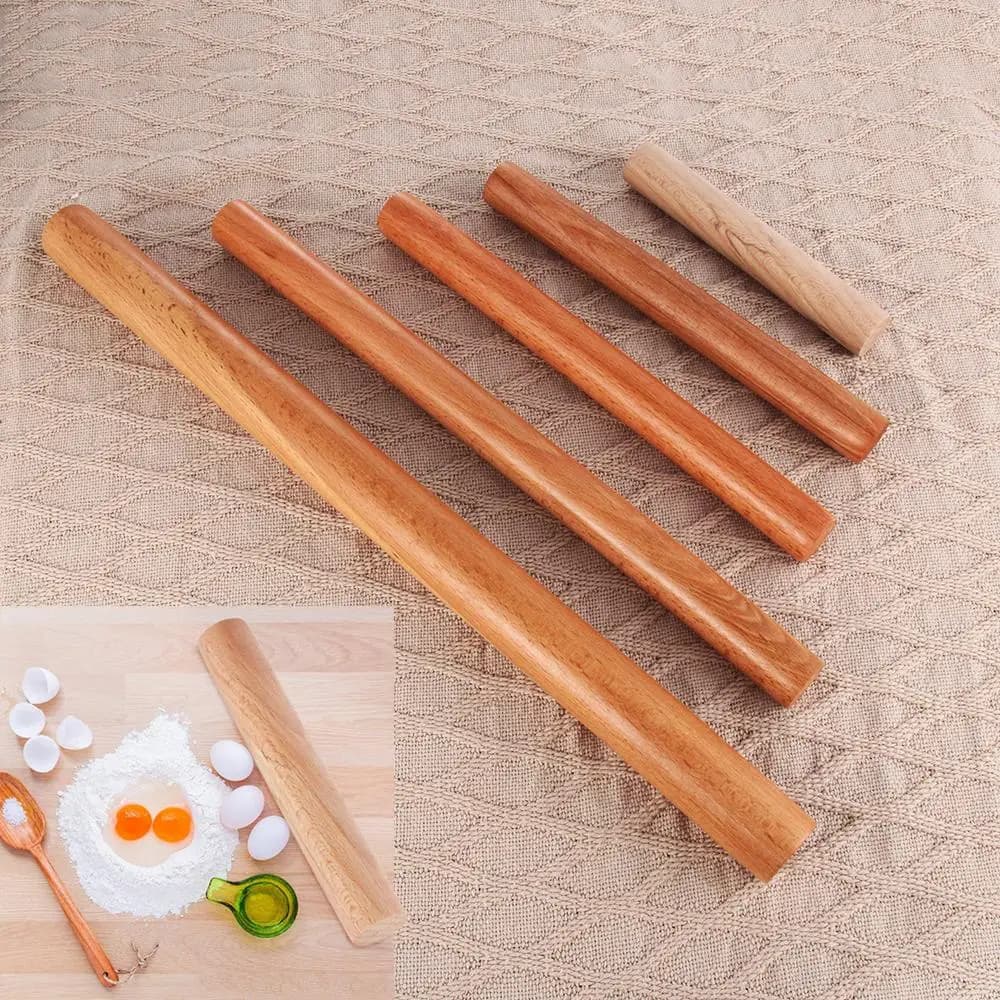 Rouleau à pâtisserie en bois Durable