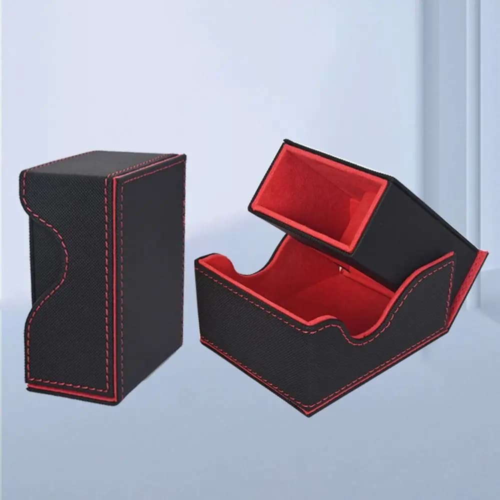 Tour à dés pliable et Portable en cuir PU