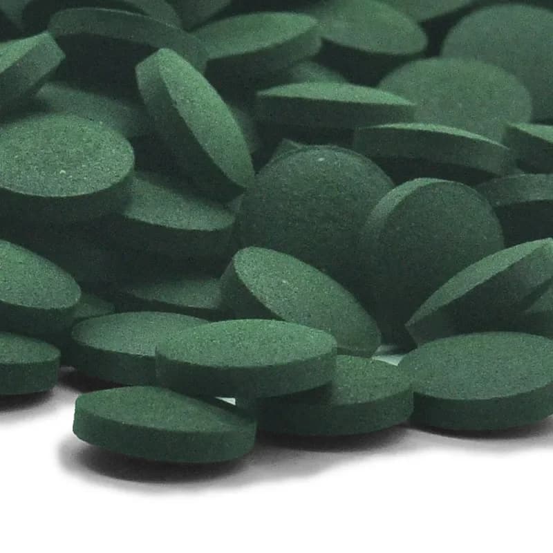 100 pièces comprimés de spiruline de haute pureté spirale algues enrichissement préféré des animaux de compagnie