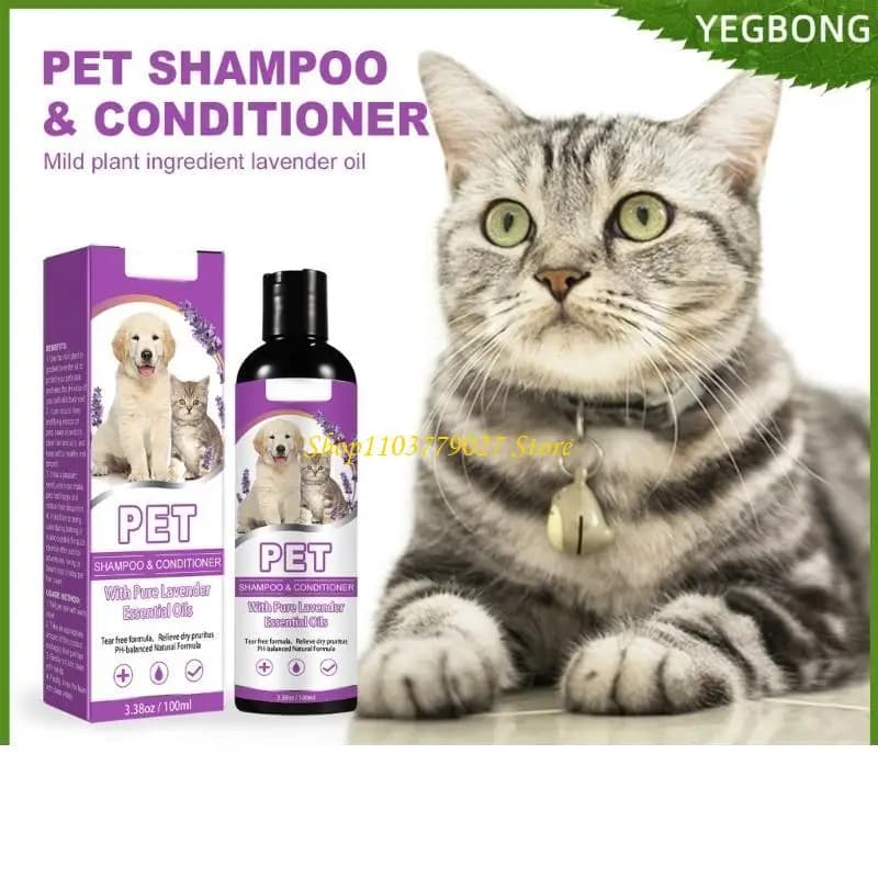C4DF Lotion bain pour animaux compagnie sûre douce 100 pour les démangeaisons sensibles le shampooing peau