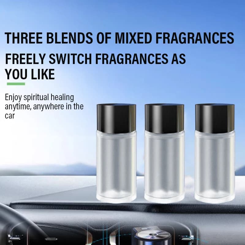 3 pièces huile essentielle utilisée pour recharger le diffuseur d'arôme de voiture électrique humidificateur parfum aromathérapie Kit de recharge huile d'aromathérapie de voiture