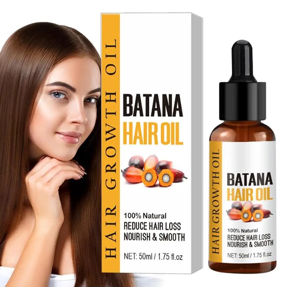Huile naturelle de traitement des cheveux pour hommes et femmes, revitalisant anti-casse, améliore la santé, Batana