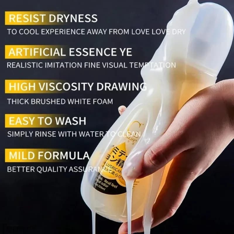 Lubrifiant Imitation sperme pour hommes et femmes, jouets sexuels, crème, lubrifiant visqueux, huile lubrifiante à base d'eau, Anal, Vaginal, Sex Shop pour adultes