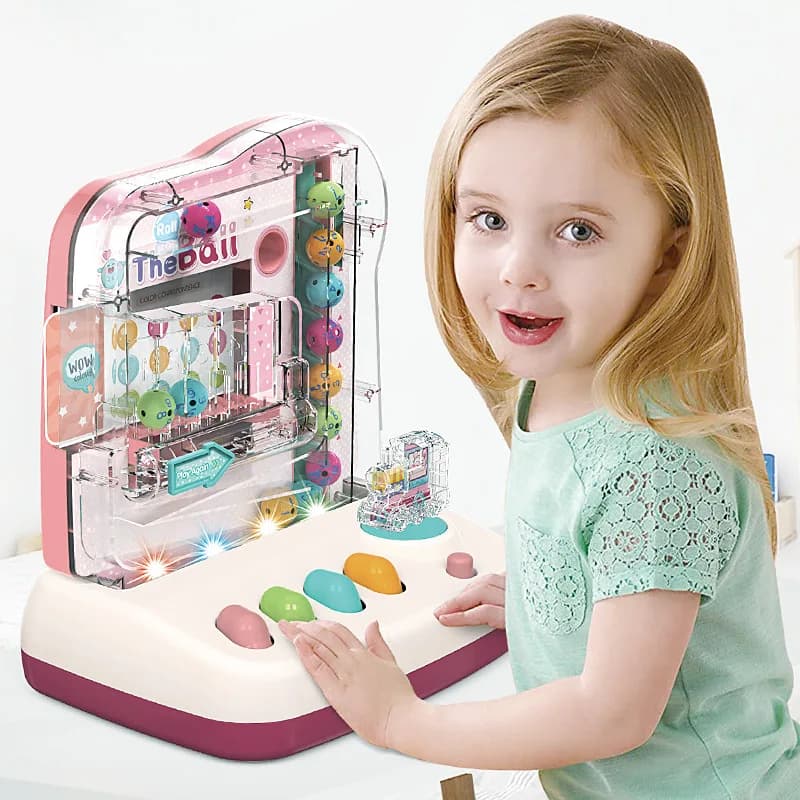 Puzzle éducatif interactif, balle roulante, piste de jouet pour accélérer, jeu Parent-enfant, Machine cadeau parfaite pour la journée des enfants