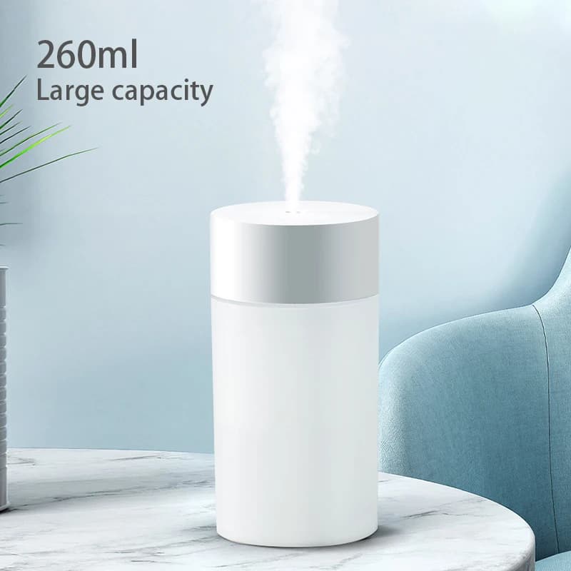 Humidificateur d'air ultrasonique USB 260ML
