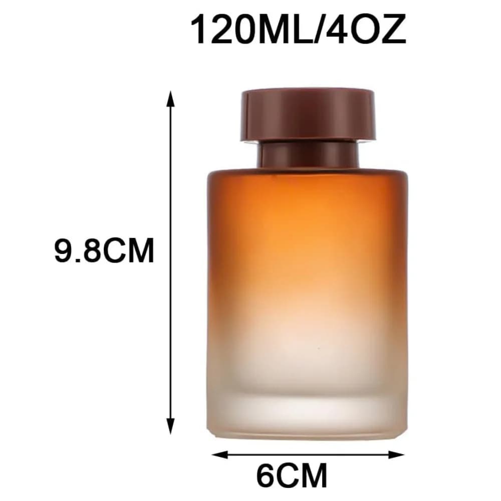 Bouteille de diffuseur en verre vide de 120ML, pot de diffuseur d'aromathérapie rechargeable, conteneur pour diffuseur de roseaux de remplacement, bricolage, salle de bain à domicile