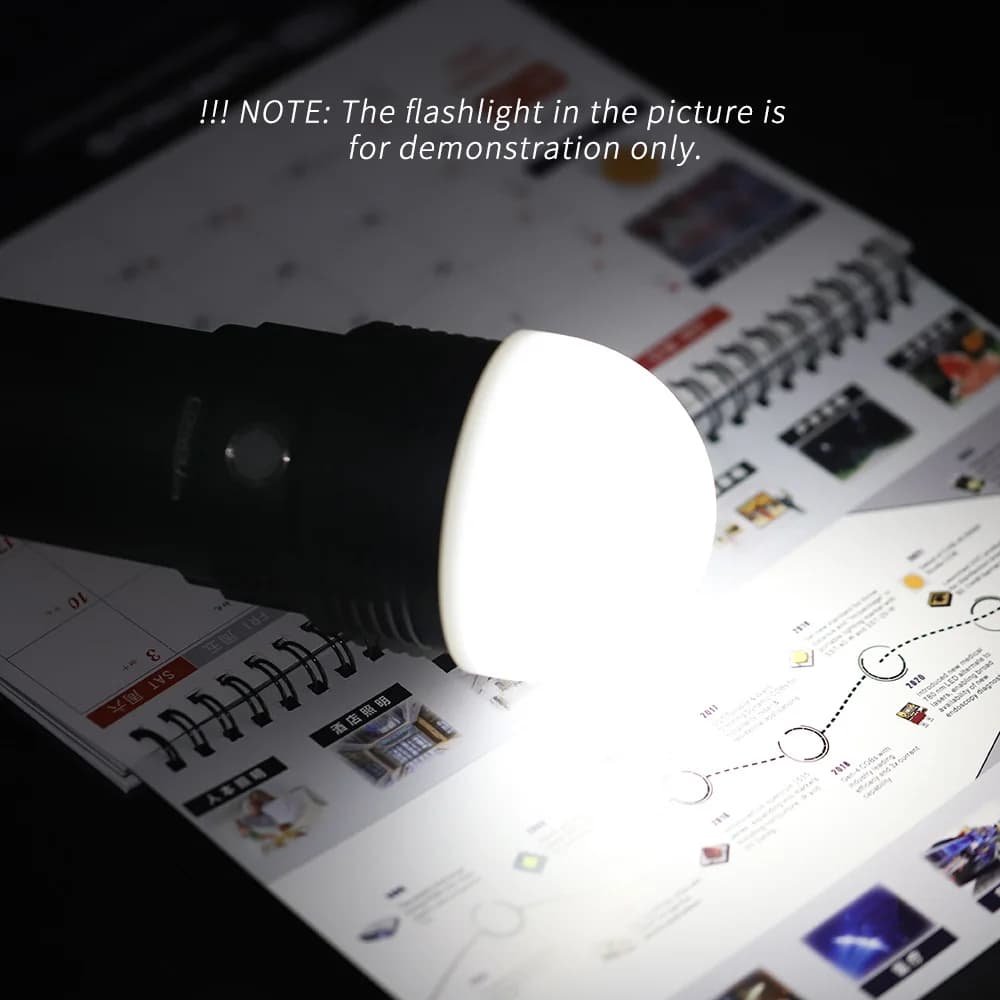 Diffuseur de lumière LED pour lampe torche