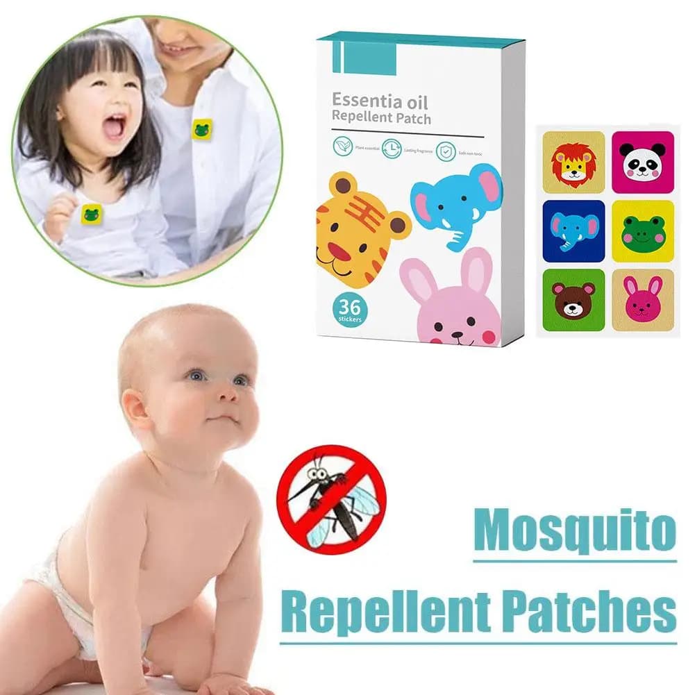 Patchs anti-moustiques aux huiles essentielles naturelles