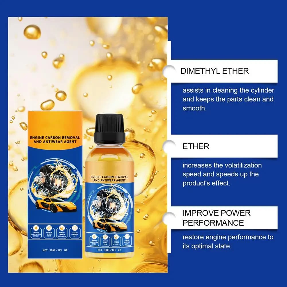Agent de protection Anti-usure pour moteur de voiture, réduit la consommation de carburant, essence, Diesel, additif d'huile, nettoyant pour moteur, convertisseur catalytique