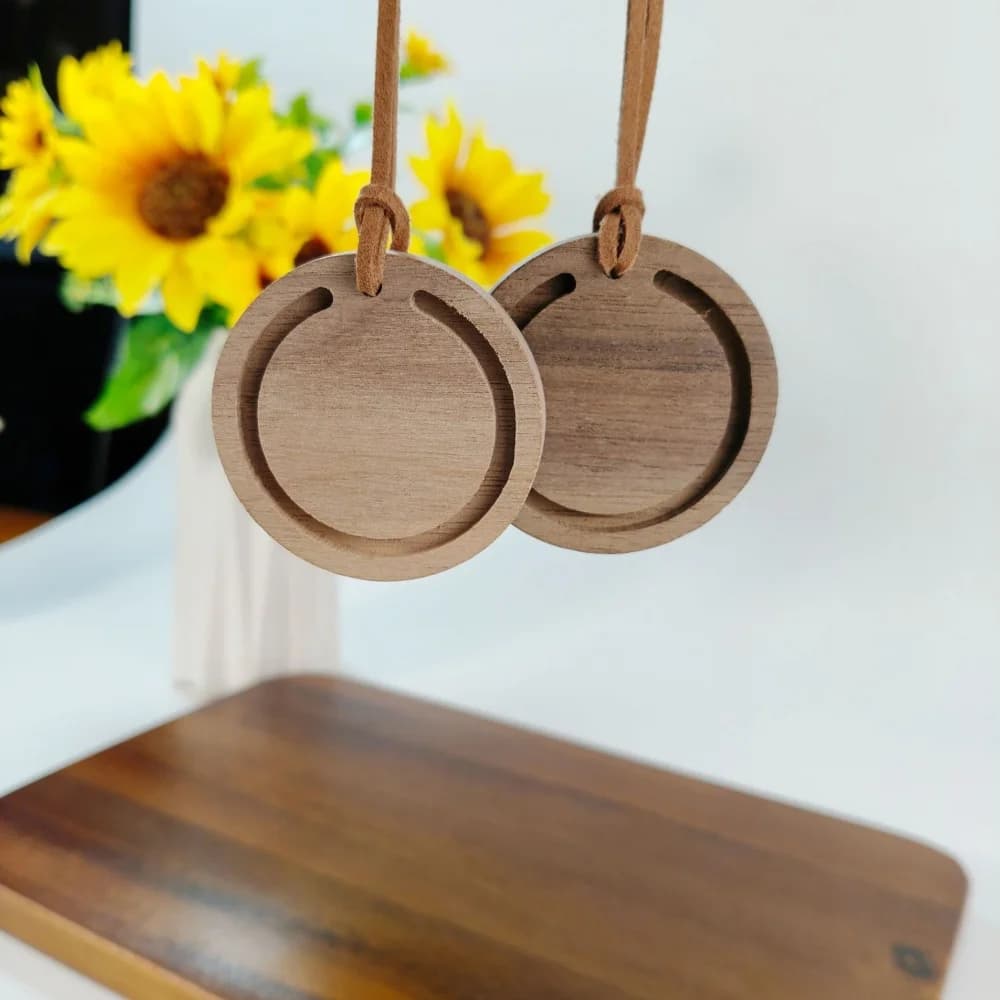 Diffuseur rond en bois de qualité supérieure