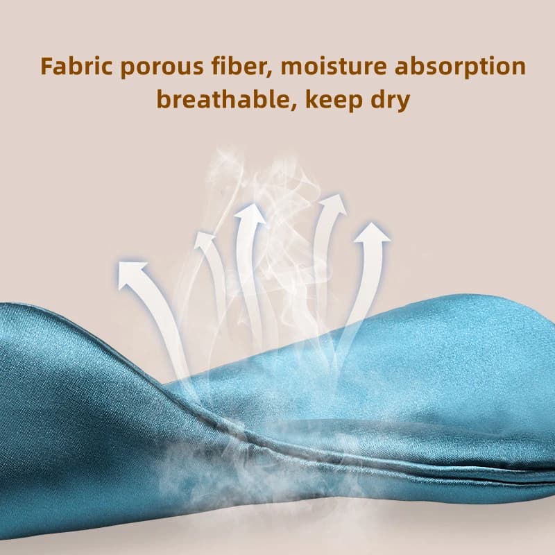 Masque de sommeil en soie pour les yeux, masque de nuit de rêve, couverture douce, relaxation des yeux, bandeau de couchage pour femmes et hommes, sieste de nuit, sieste décontractée