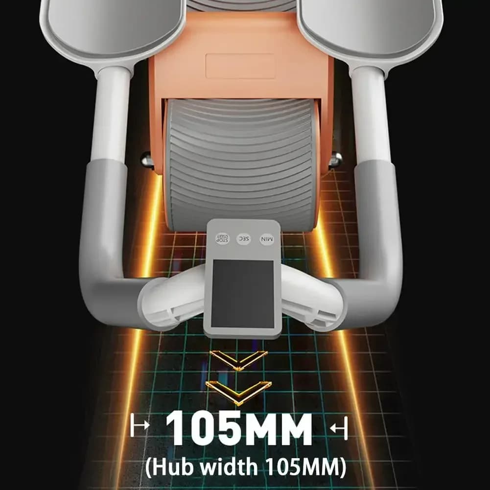 Support de coude à rebond automatique, roue Ab Portable antidérapante pour débutant, équipement de Fitness pour entraînement central de gymnastique à domicile