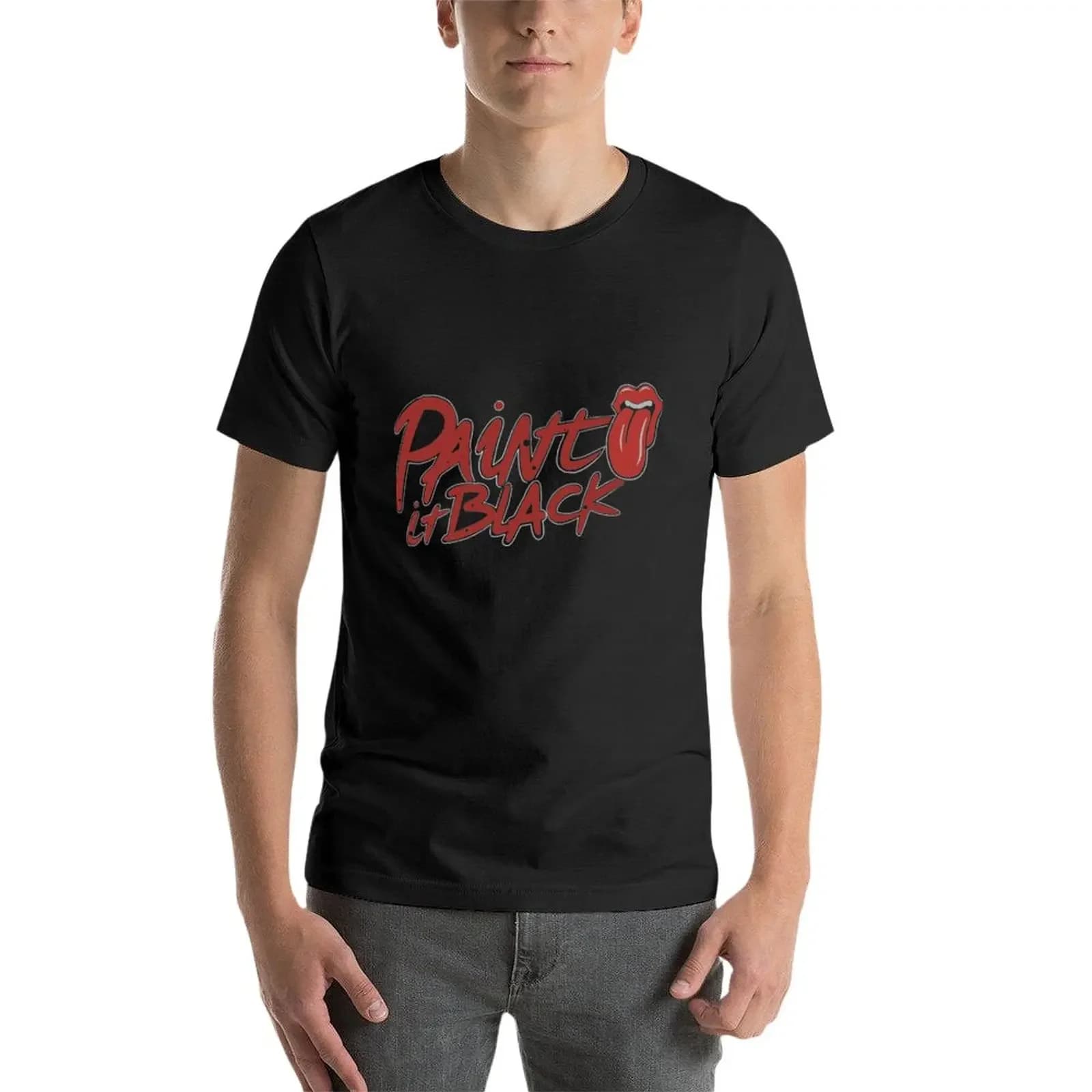 T-Shirt Rolling Stone pour hommes, hiphélicoptère, grandes tailles, nouvelle édition pour un garçon uni