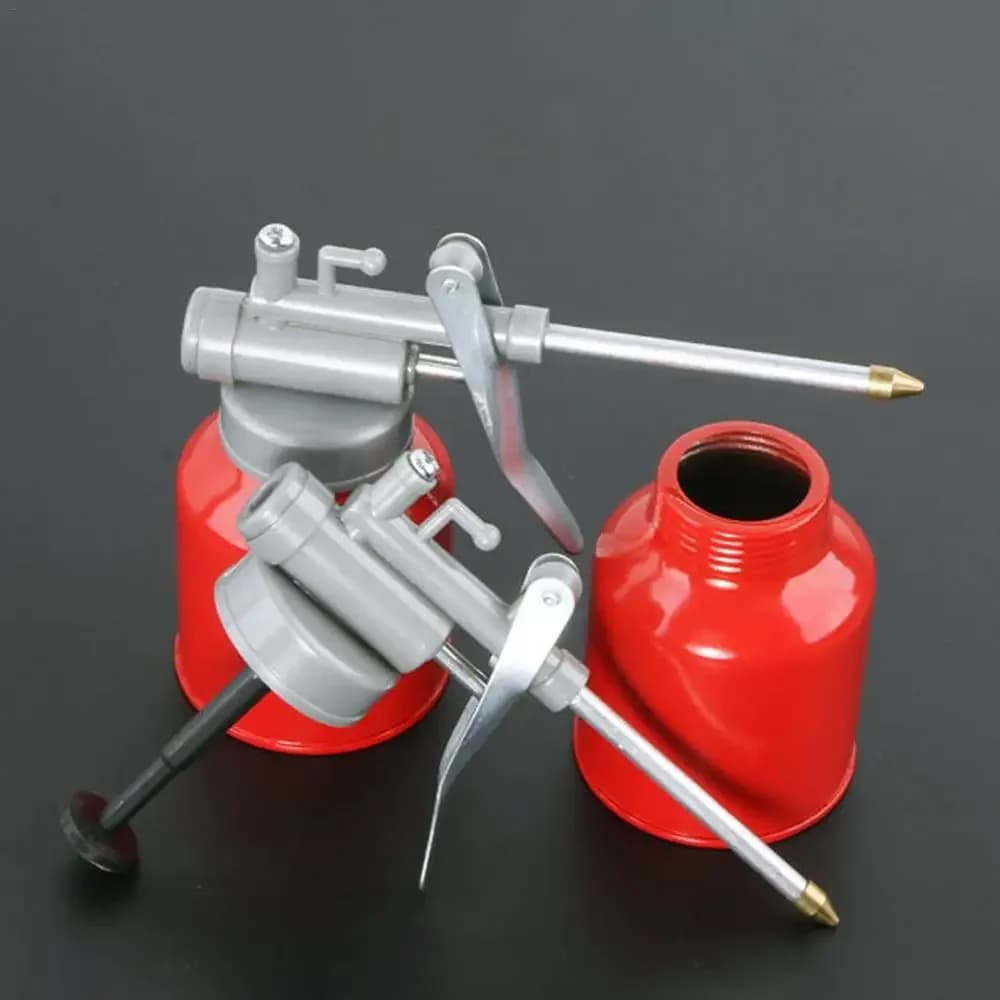 Pompe à huile de 250ML, bouteille de huileur manuelle pour huilage, bouteille de pulvérisation d'huile, buse de Machine, Pot d'huile, pistolets à graisse