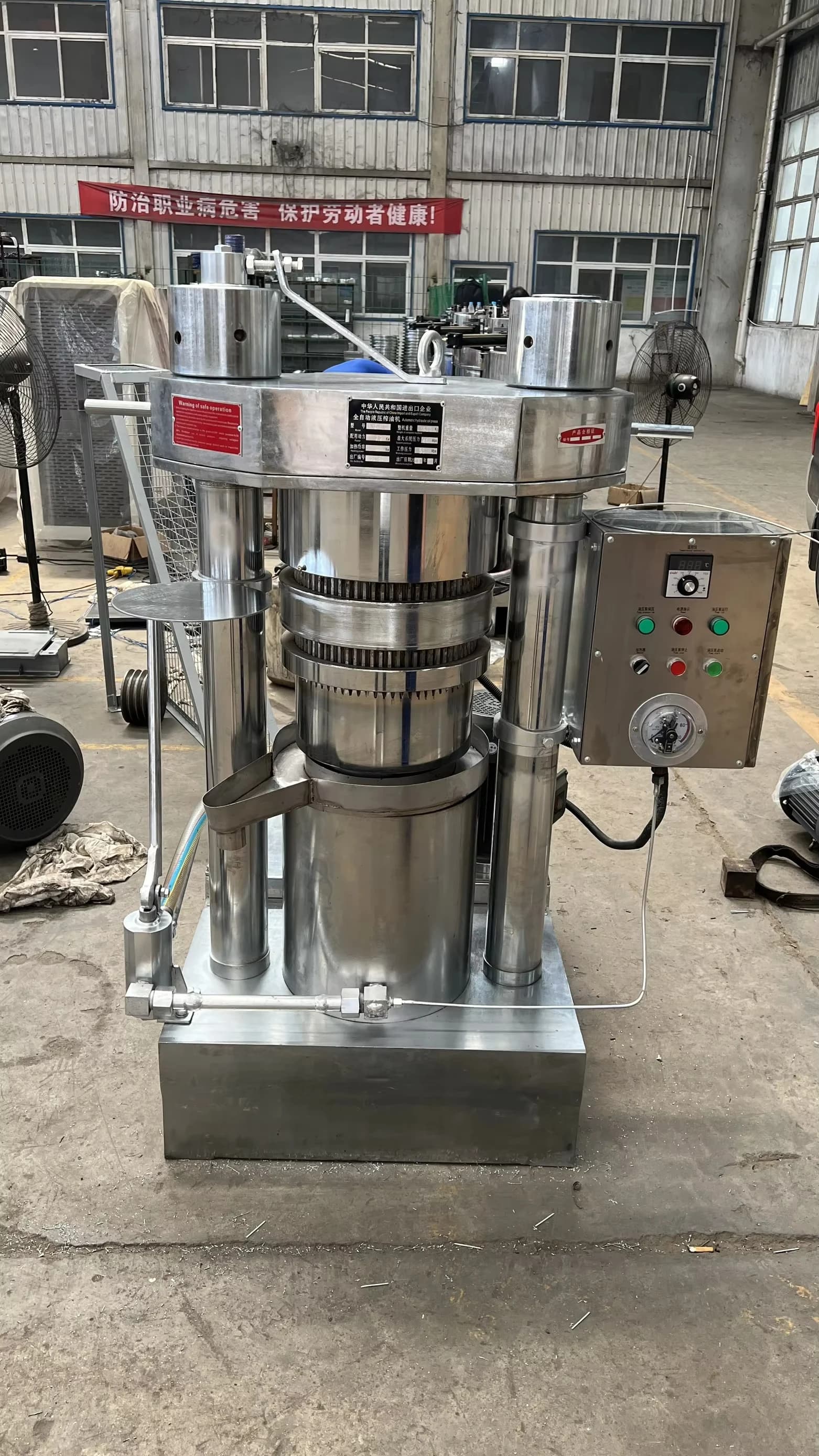 Presse à huile hydraulique Machine sésame beurre de cacao noix de coco avocat huile Extraction cacahuète linse presse à huile Machine