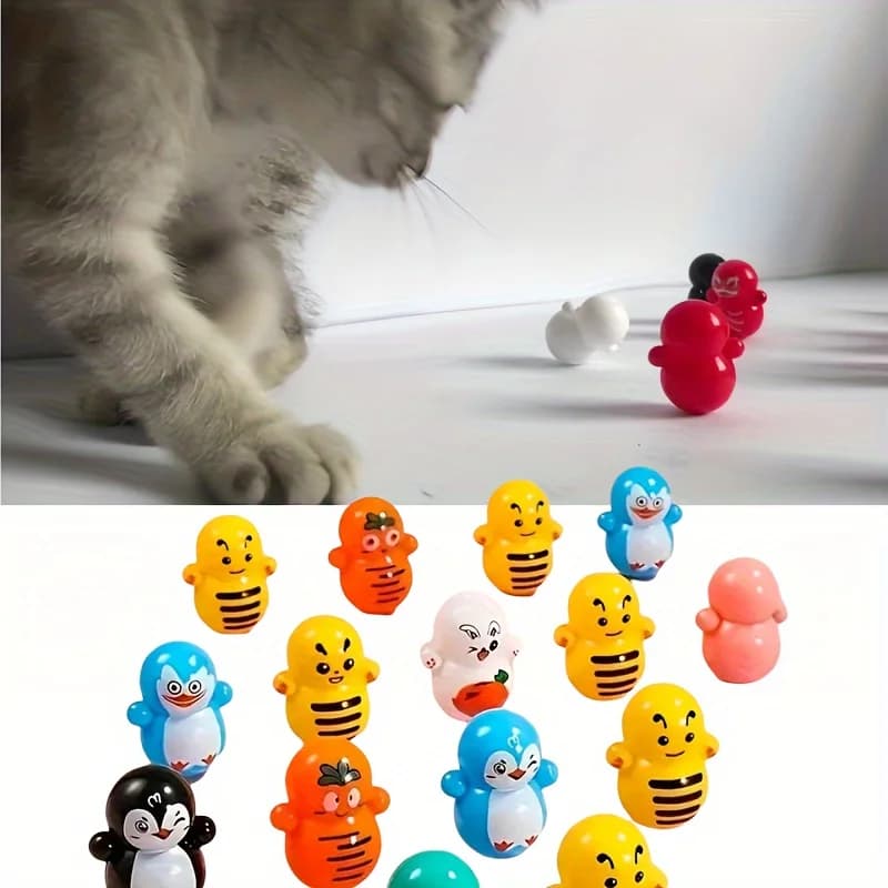 Jouets roulants pour chat