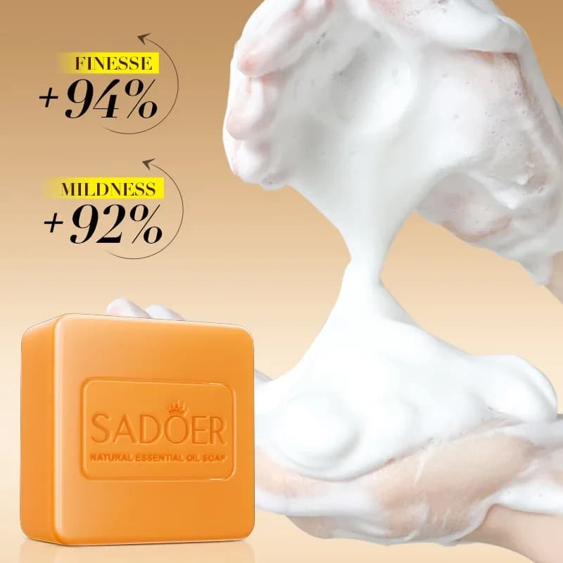 Savon à l'huile essentielle de gingembre