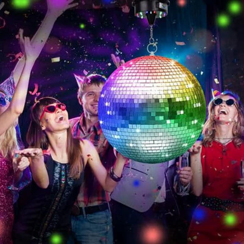 Lumières rotatives de moteur de boule Disco avec télécommande