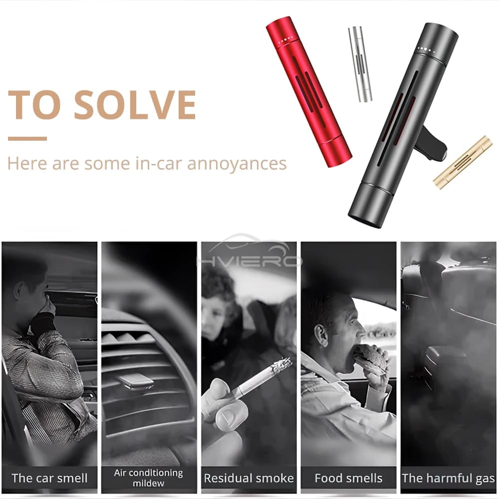 Désodorisant odeur évent de voiture parfum arôme accessoire intérieur automobile style personnalisé supprimer les odeurs arôme choix de couleurs multiples