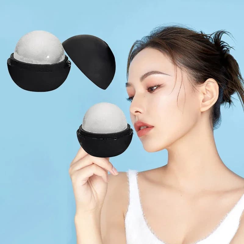 Rouleau de glace en Silicone pour le visage et les yeux