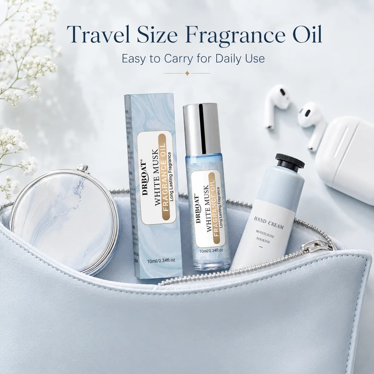 Huile de phéromone Musc Blanc - Huile essentielle parfumée subtile, Huile corporelle originale au musc pour la peau, pour les rendez-vous, Huile de parfum aux phéromones longue durée, 0